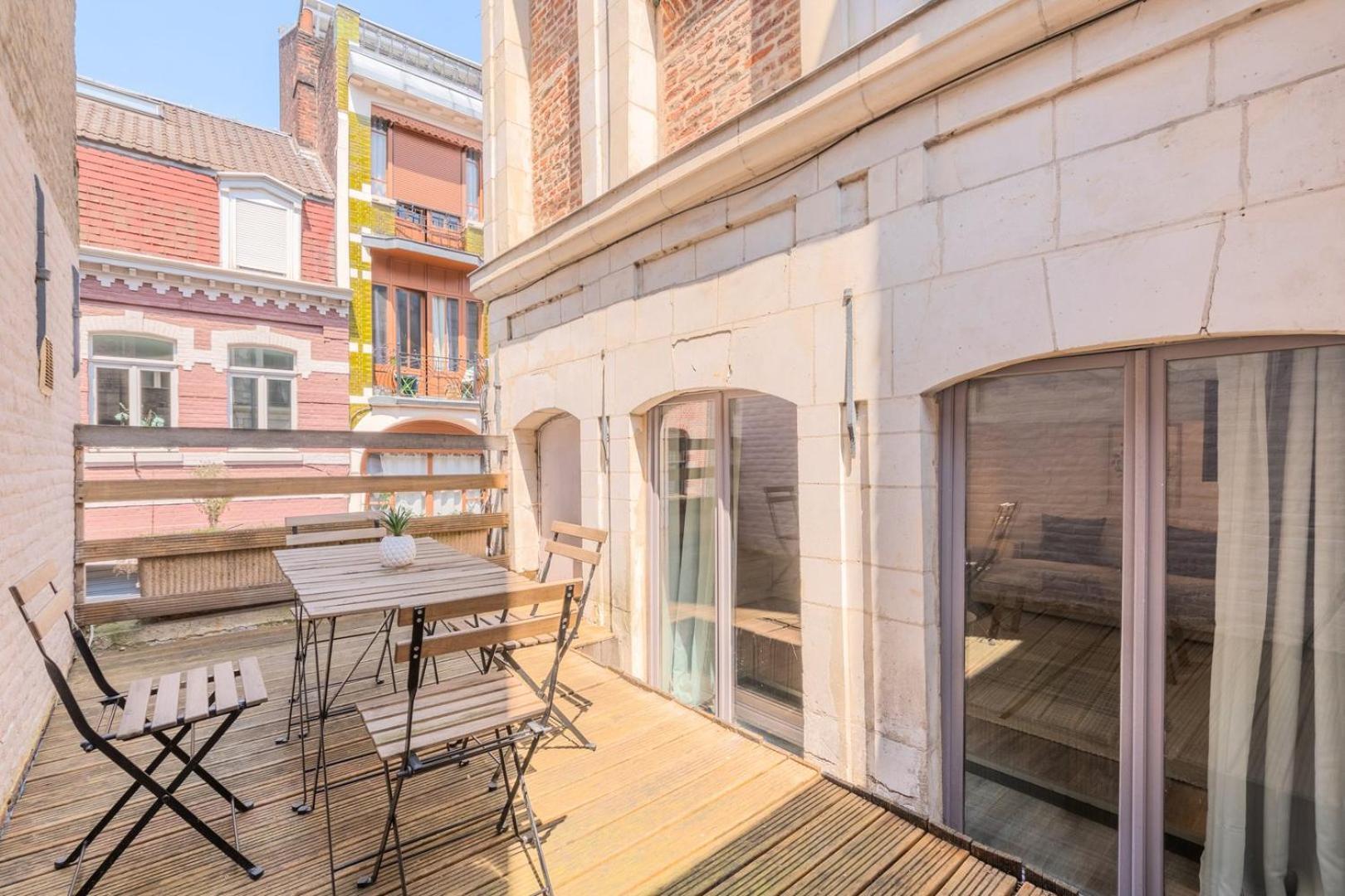 Atypical Triplex Near Grand Place With Terrace Lille Exterior foto